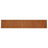 Diamond Kote® 9 in. RigidShake Straight Edge Enhanced Rain Line Mahogany