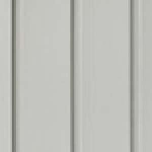 Reverse Board and Batten Single 7 Vertical Reinforced Siding Sterling Gray 10 ft.