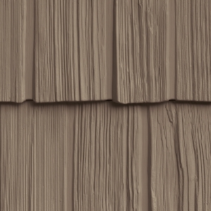 10 in. Staggered Shake 211 Walnut 62.5 in.