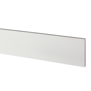 AZEK Trim 5/8 in. x 8 in. x 12 ft.  Frontier PVC Woodgrain/Smooth Classic White AF06208144