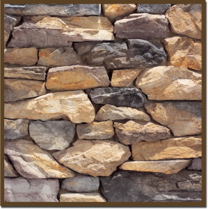 Mortared Somerset Shadow Rock Display Board