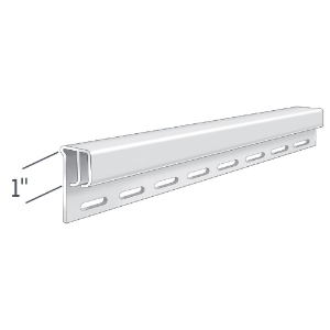 Dual Undersill/Finish Trim Matte Pebble Clay 12 ft. 6 in.