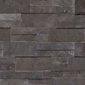 Carbon Honed Accentstone Panel 6 in. x 24 in.