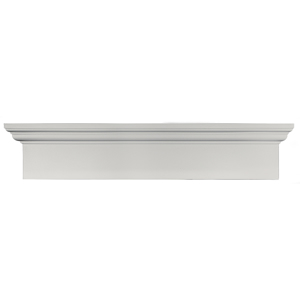 6 in. x 65-5/8 in. Flat Window Header Panel #030 Paintable