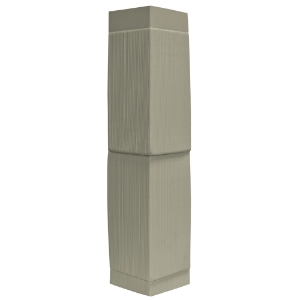 7 in. Split Shake Outside Corner Post Kit 643 Cypress 56 in.