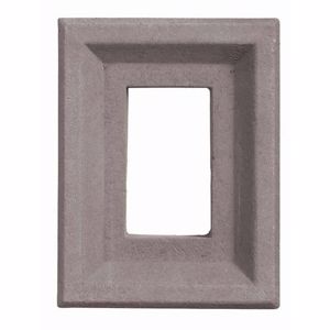 Versetta 6 in. x 8 in. Receptacle Box Stone Grey