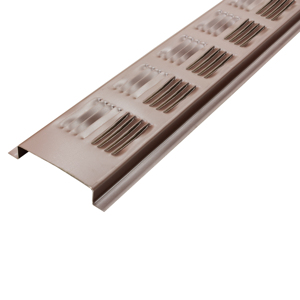 2 in. x 8 ft.  Brown Soffit Strip * Non-Returnable *