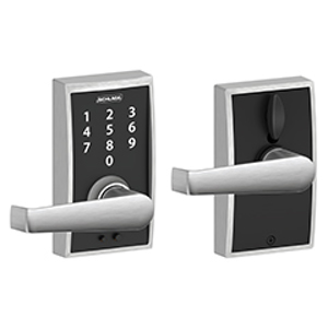 FE695 Century Touchscreen Entry Elan 626 Satin Chrome - Box Pack