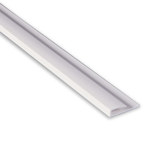 .090 in. x 8 ft. Cap Molding for NRP/FRP Bright White