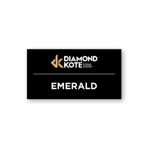 Diamond Kote®  Color ID Signage 4x2 Emerald