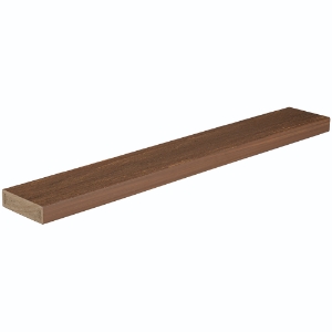 Vintage 3.5 in. Narrow 16 ft. Mahogany Solid Deck Board