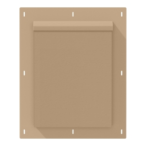 Diamond Kote® RigidMount Blank Universal Mount Block Brushed Smooth French Gray