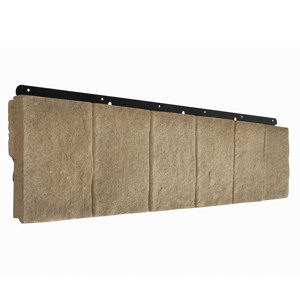 Versetta 8 in. x 36 in. Trim Stone Taupe