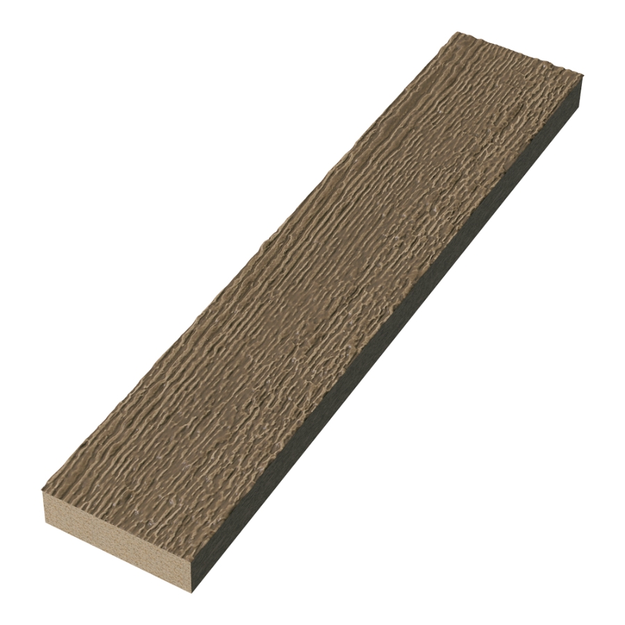 Wausau Supply | 5/4 in. x 4 in. x 16 ft. Woodgrain Trim Dune
