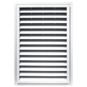 #001 20X30 Rect Louver White 1/Ct (Color Match: Royal Linen)