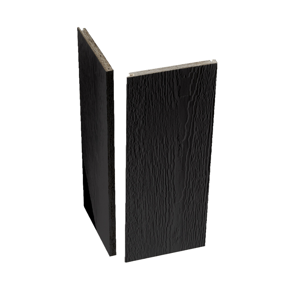 Popona Wausau Supply | Pro-Post Wrap 6 in. x 6 in. x 12 ft. Woodgrain Onyx