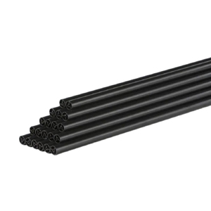 37 in. Timbertech Round Aluminum Baluster Pack Black 20/pk