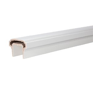 6 ft. Premier Rail Composite Top Rail Matte White