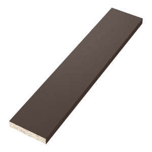 Diamond Kote® 4/4 in. x 4 in. x 16 ft. Brushed Smooth Trim Umber