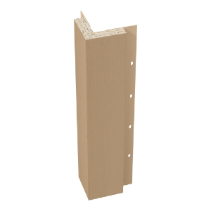Diamond Kote® 5/4 in. x 4 in. x 16 ft. Brushed Smooth Outside Corner French Gray - 1 per pack
