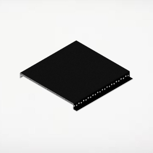 Quick Click Shadowline Soffit 6 in. x 20 ft. Black Sand (Price Reflects 8 per Pack)