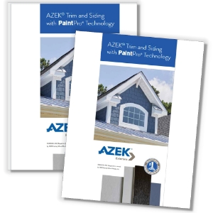 Azek Exteriors Paint Pro Tri-Fold LITPAINTPRO