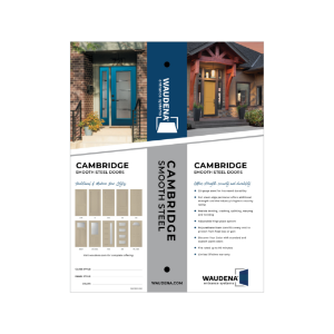 Waudena - EDGE Signage - Cambridge Smooth Steel