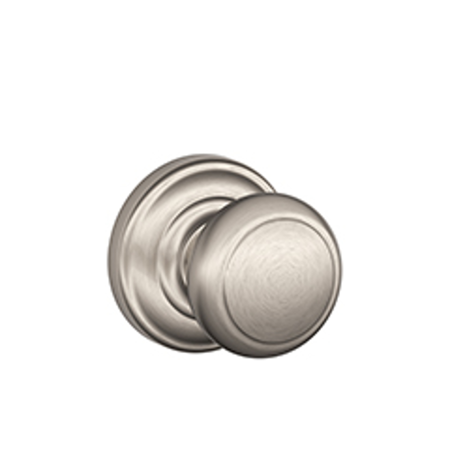 Wausau Supply | F170 Dummy Andover Knob w/Andover trim 619 Satin