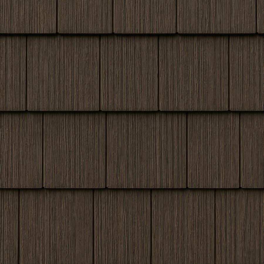 Wausau Supply | Portsmouth S7 Cedar Shingle Straight Black Walnut