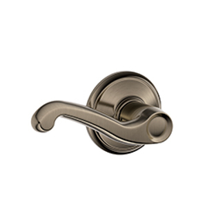 F10 Passage Flair Lever 620 Antique Pewter - Box Pack