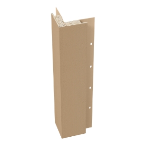Diamond Kote® 5/4 in. x 4 in. x 16 ft. Rabbeted Brushed Smooth Outside Corner w/Nail Fin French Gray - 1 per pack