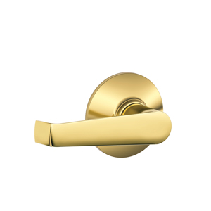 F10 Passage Elan Lever 605 Bright Brass - Box Pack