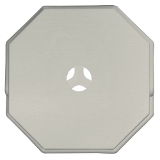 Surface Master 4"-10" Siding Mount Block #017 Silver Gray