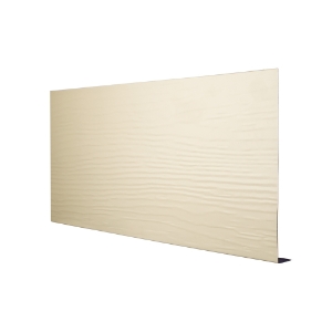 TruLine HP 8 in. x 12 ft. Woodgrain Fascia Snowmist 523