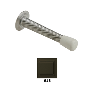 Ives 060 Flexible Door Stop Steel 3-inch Projection 613 Oil Rubbed Bronze - Model: SP060F10B