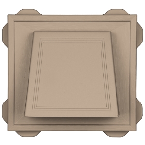 4" Hooded Vent #023 Wicker