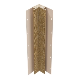 Diamond Kote® 5/4 in. x 3 in. x 10 ft. Rabbeted Inside Corner Woodgrain Honeycomb