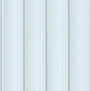 7 in. Board & Batten Royal White 12 ft.