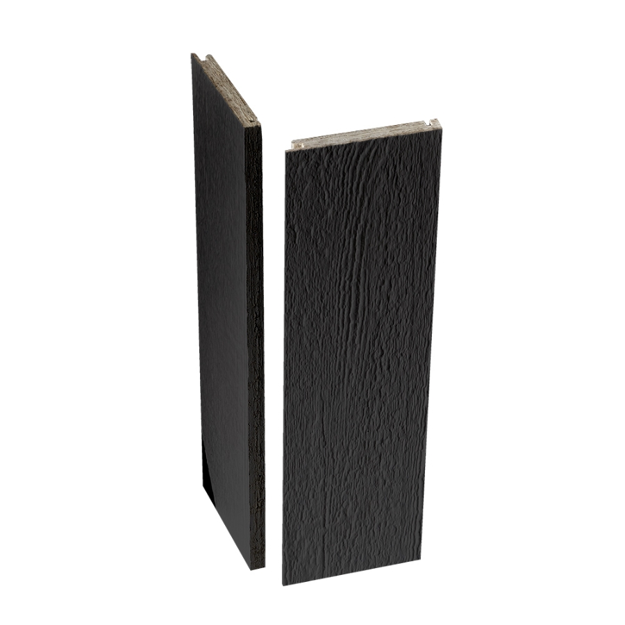 Wausau Supply | Pro-Post Wrap 4 in. x 4 in. x 12 ft. Woodgrain Onyx