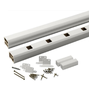 8 ft. Radiance Rail Express Stair Rail Pack White