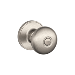 J40 Privacy Stratus Knob 619 Satin Nickel