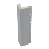 Diamond Kote® 5/4 in. x 4 in. x 16 ft. Brushed Smooth Outside Corner Pelican - 1 per pack