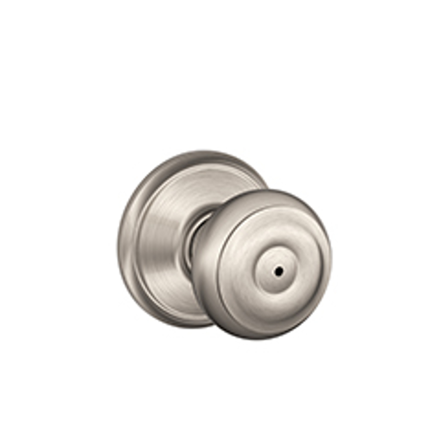 Wausau Supply | F40 Privacy Georgian Knob 619 Satin Nickel - Box Pack