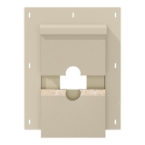 Diamond Kote® RigidMount Split Mount Block Brushed Smooth Oyster Shell