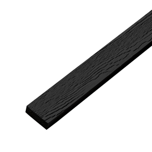 Diamond Kote® 5/4 in. x 3 in. x 16 ft. Woodgrain Trim Onyx