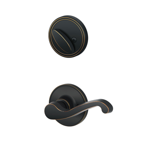 JH59 Handleset Interior LaSalle RH Lever 716 Aged Bronze