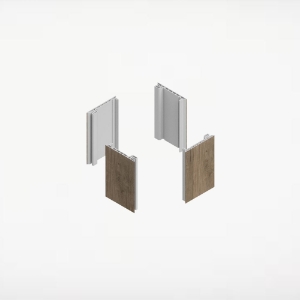 Quick Click Column & Beam Wrap 8 in. x 10 ft. Rocky Mountain Oak