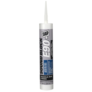 DAP Sound Block Acoustical, Draft, Smoke & Sound Sealant 28 oz. - White