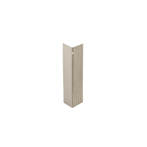Diamond Kote® Oyster Shell 3/8 in. x 7 in. Individual Metal Outside Corner Vertical Grain 25/ct