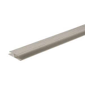 Diamond Kote® 1 1/2 in. x 10 ft. Woodgrain Soffit Channel Glacier Fog